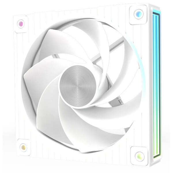 ქულერი Zalman ZM-DF120RWHITE, 120mm, 2300RPM, Case Fan, White