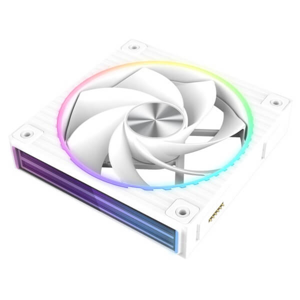ქულერი Zalman ZM-DF120RWHITE, 120mm, 2300RPM, Case Fan, White
