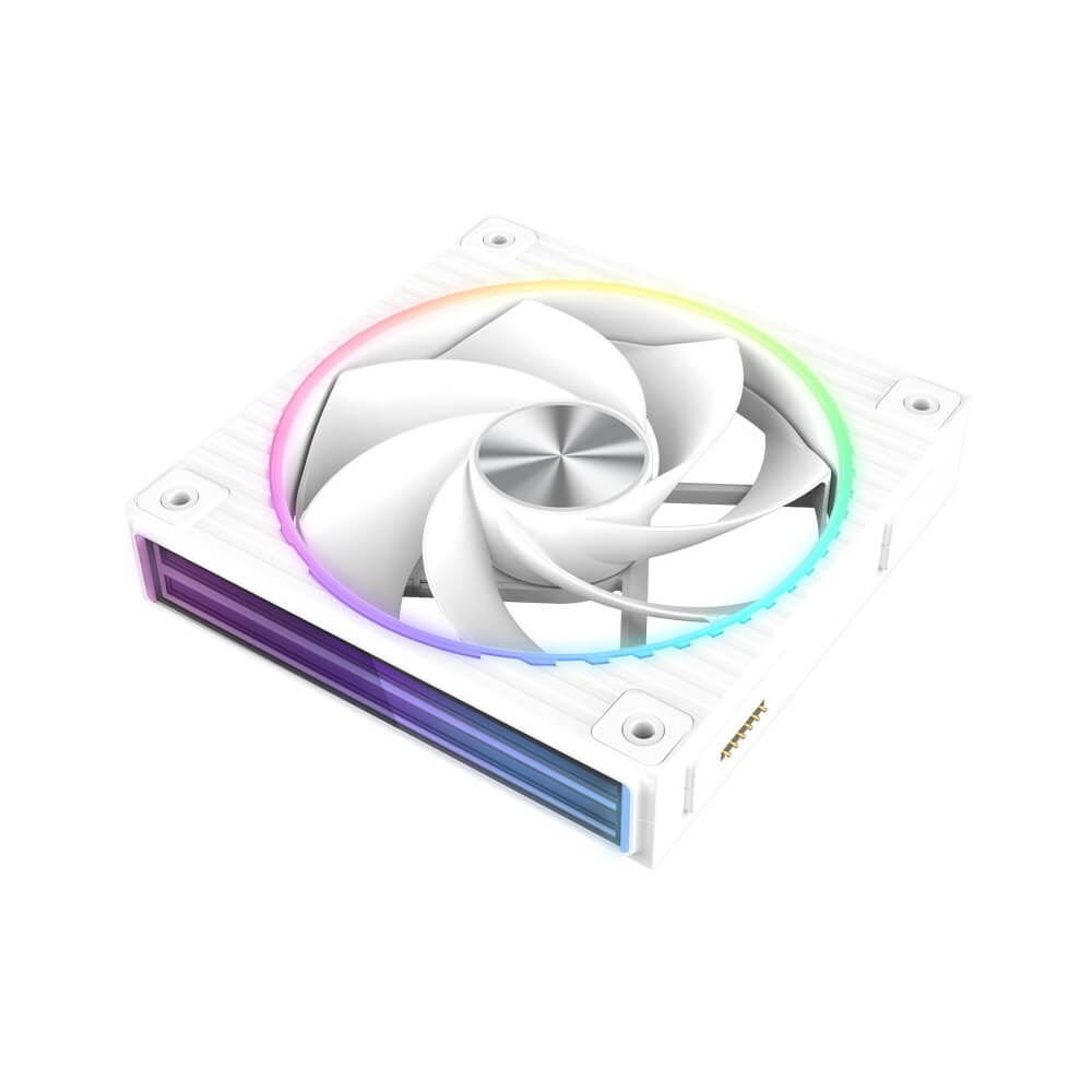 Case Fan Zalman ZM-DF120RWHITE, 120mm, 2300RPM, White