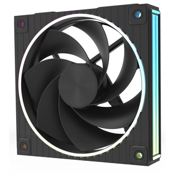 ქულერი Zalman ZM-DF120RBLACK, 120mm, 2300RPM, Case Fan, Black
