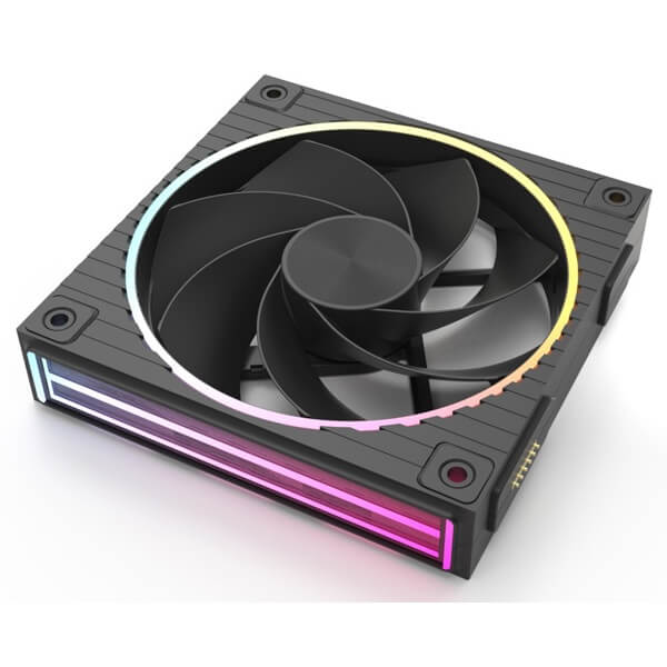 ქულერი Zalman ZM-DF120RBLACK, 120mm, 2300RPM, Case Fan, Black
