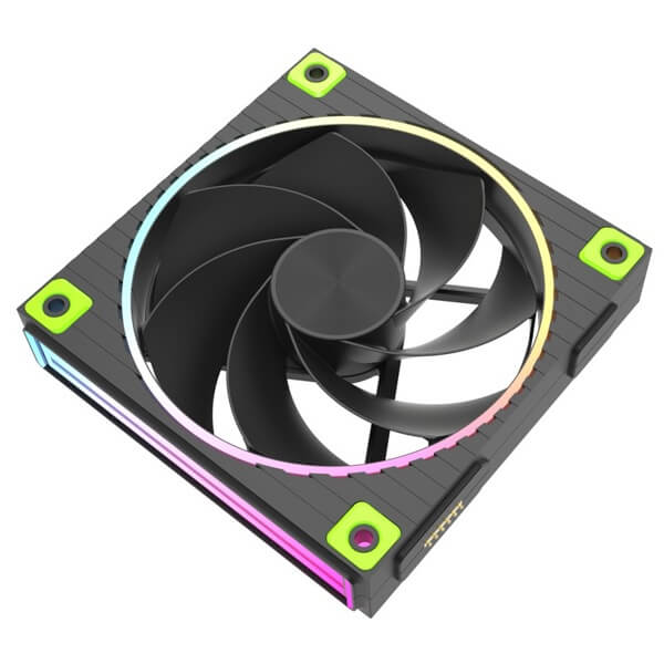 ქულერი Zalman ZM-DF120RBLACK, 120mm, 2300RPM, Case Fan, Black