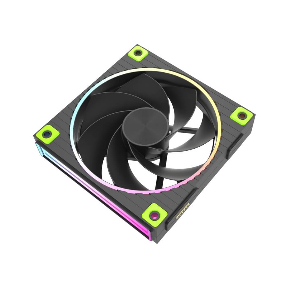 ქულერი Zalman ZM-DF120RBLACK, 120mm, 2300RPM, Case Fan, Black