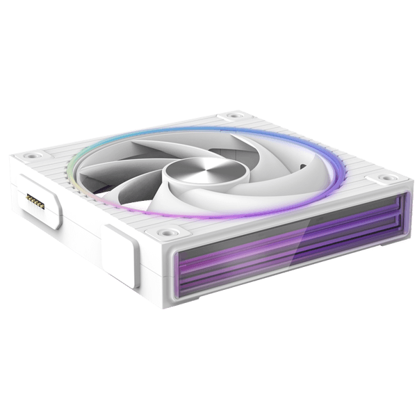 ქულერი Zalman ZM-DF120WHITE, 120mm, 2300RPM, Case Fan, White