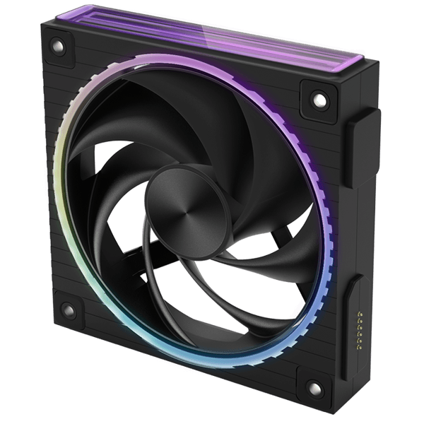 ქულერი Zalman ZM-DF120BLACK, 120mm, 2300RPM, Case Fan, Black