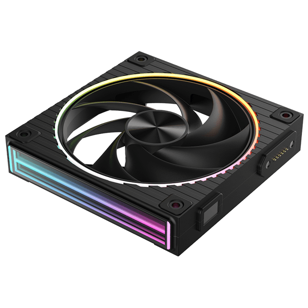 ქულერი Zalman ZM-DF120BLACK, 120mm, 2300RPM, Case Fan, Black