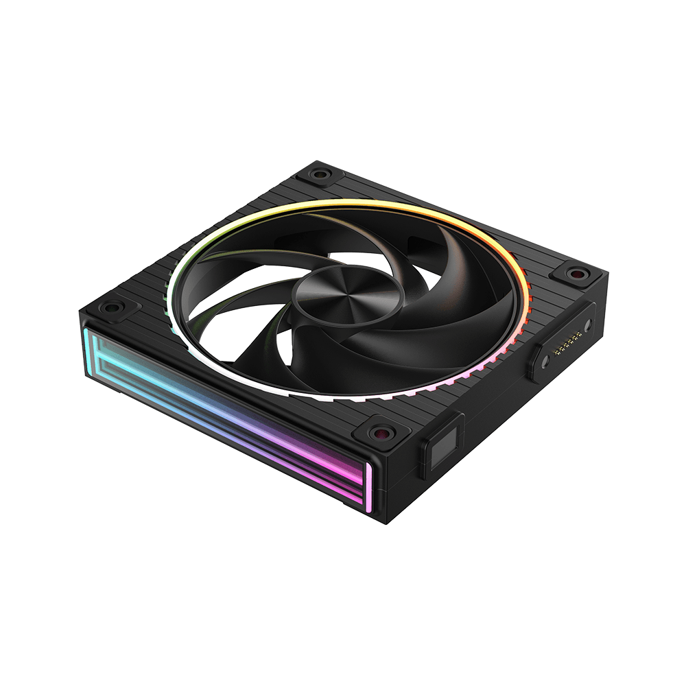 ქულერი Zalman ZM-DF120BLACK, 120mm, 2300RPM, Case Fan, Black