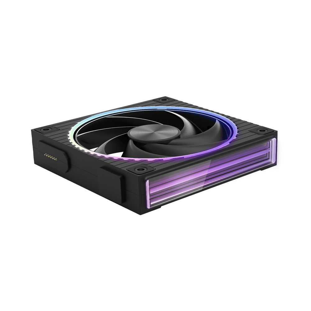 Case Fan Zalman ZM-DF120BLACK, 120mm, 2300RPM, Black