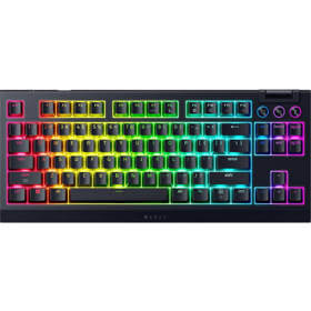 Gaming Mechanical Keyboard Razer RZ03-05480100-R3M1 BlackWidow V4 TKL HyperSpeed, Wireless, USB, Bluetooth, Type-C, Black