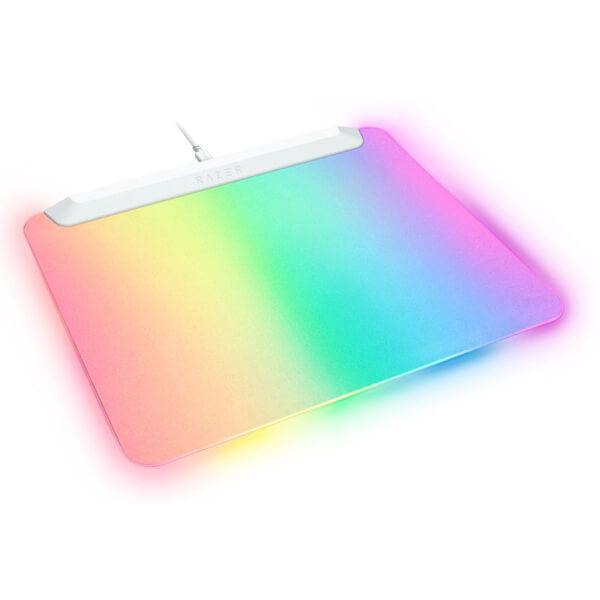 მაუსის პადი Razer RZ02-04920200-R3M1 Firefly V2 Pro, M, RGB, Mouse Pad, Phantom White