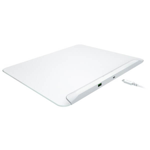 მაუსის პადი Razer RZ02-04920200-R3M1 Firefly V2 Pro, M, RGB, Mouse Pad, Phantom White