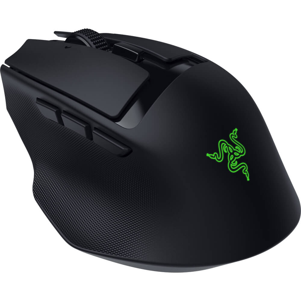 მაუსი Razer RZ01-04310100-R3G1 Basilisk Mobile, Wireless, Bluetooth, USB, Gaming Mouse, Black