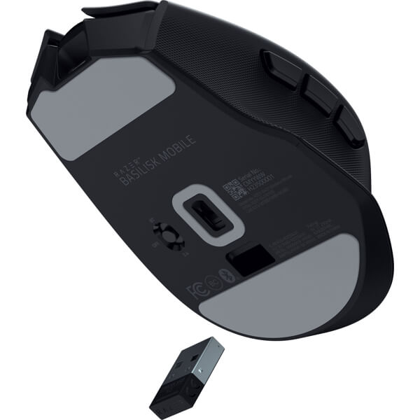 მაუსი Razer RZ01-04310100-R3G1 Basilisk Mobile, Wireless, Bluetooth, USB, Gaming Mouse, Black