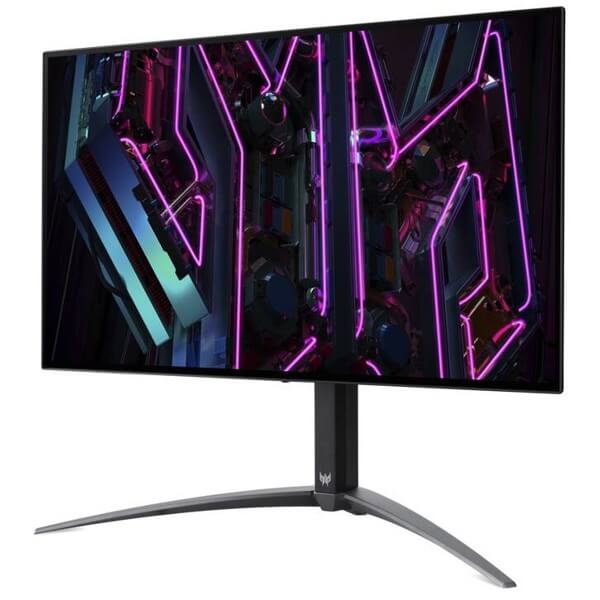 მონიტორი Acer UM.GXXEE.305 X27U W3bmiiprx, 27", Monitor, QD-OLED, QHD, HDMI, DP, USB, Type-C, Black