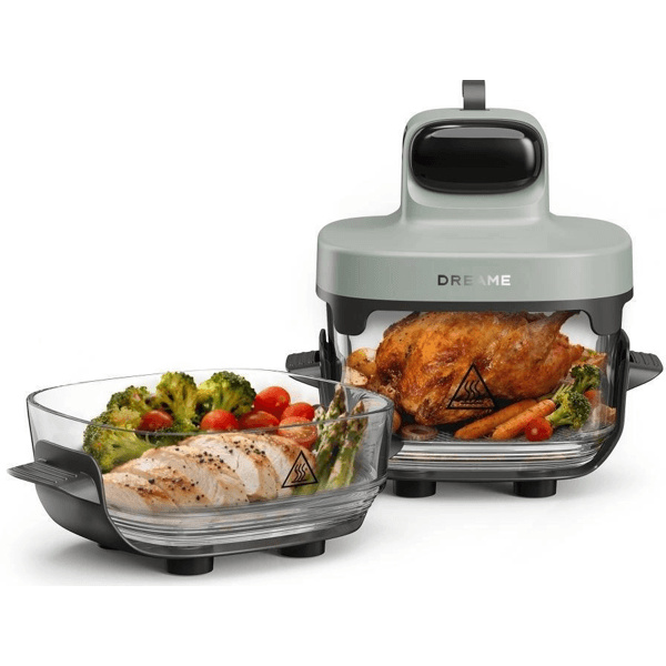 აეროგრილი Dreame Tasti PT60, 1500W, 4.5L, Air Fryer, Green