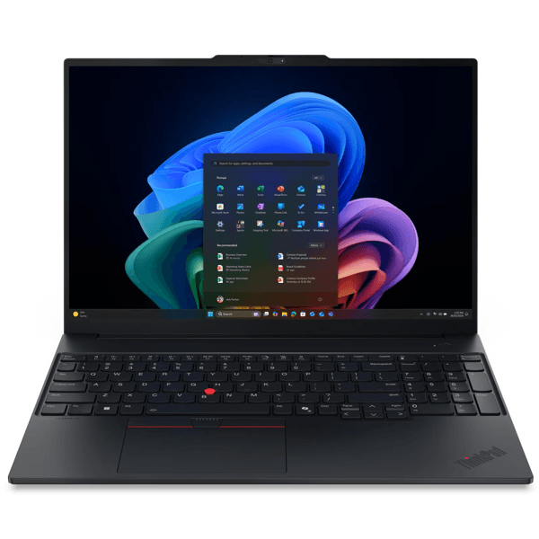ნოუთბუქი Lenovo 21YC003TGX ThinkPad E16 G4, 16", Ultra 7 355, 16GB, 512GB SSD, Integrated, Black