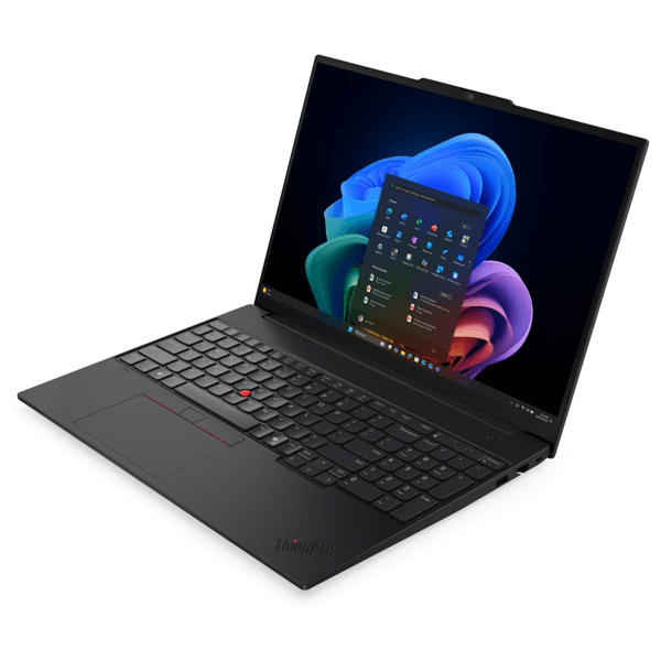 ნოუთბუქი Lenovo 21YC003TGX ThinkPad E16 G4, 16", Ultra 7 355, 16GB, 512GB SSD, Integrated, Black