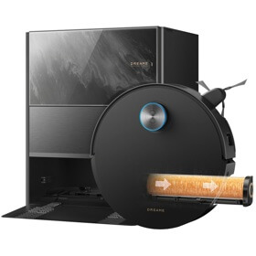 Robot Vacuum Cleaner Dreame RLH62DE Aqua 20 Pro Ultra Roller S, 40000Pa, VersaLift, Black