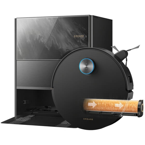 Robot Vacuum Cleaner Dreame RLH62DE Aqua 20 Pro Ultra Roller S, 40000Pa, VersaLift, Black