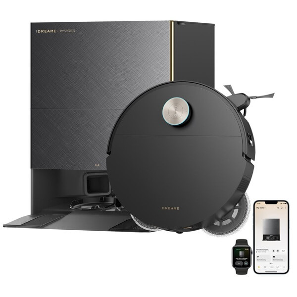 Robot Vacuum Cleaner Dreame RLX87DE X60 Ultra, 35000Pa, LiDAR, Black