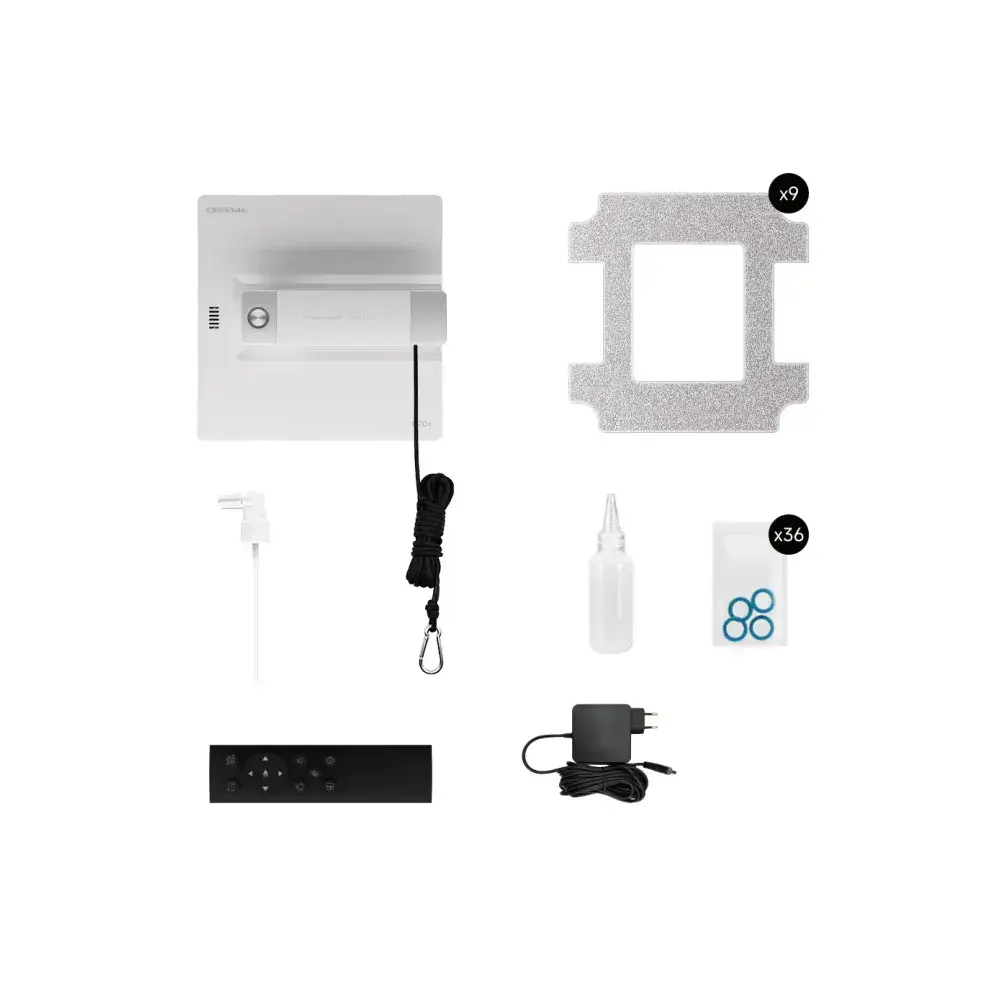 Window Cleaning Robot Deerma DEM-C70s, 72W, 4700Pa, White
