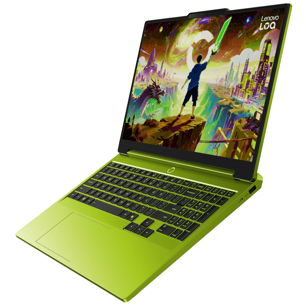 ნოუთბუქი Lenovo 83TN005NRK LOQ 15AHP11, 15.3", Ryzen 7-250, 16GB, 512GB SSD, RTX5050 8GB, Surge Green