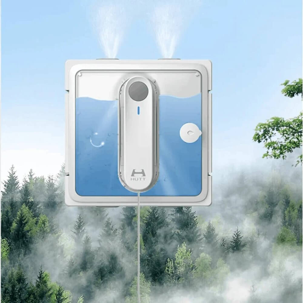 Window Cleaning Robot Hutt W9, 3800Pa, White