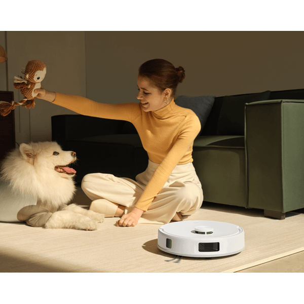 Robot Vacuum Cleaner Mova RLE23SD E20s Pro Plus, 13000Pa, Lidar, White