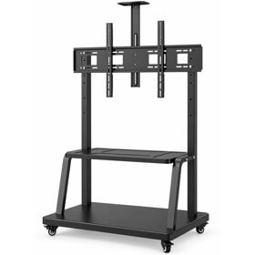 ტელევიზორის საკიდი Allscreen C2100, 60"-120", TV Mount With Roller, Black