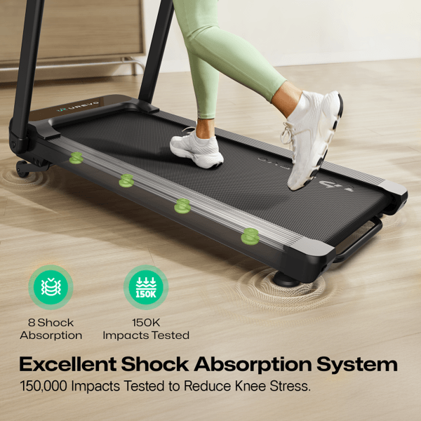 Walking Pad Urevo FTMWP1EUBK13 Foldi 3S, Black