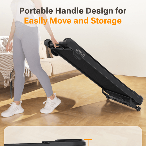 Walking Pad Urevo FTMWP1EUBK07 SpaceWalk 3S, Black
