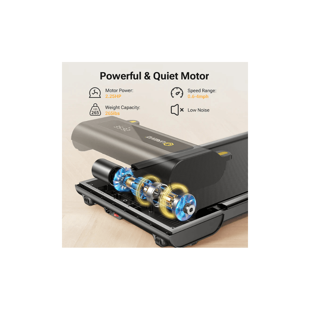 სარბენი ბილიკი Urevo FTMWP1EUBK41 SpaceWalk Lite, Walking Pad, Black