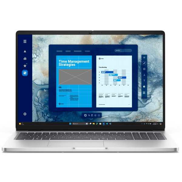 Notebook Dell Pro 16, 16", Core 5-120U, 16GB, 512GB SSD, Integrated, Silver