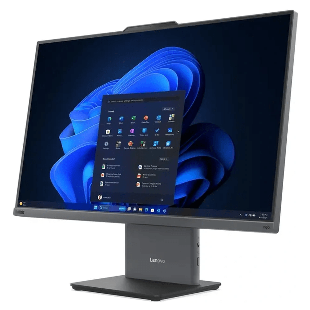 All In One კომპიუტერი Lenovo 12SC00GRGW ThinkCentre neo 50a 24 Gen 5, 23.8'', i5-13420H, 16GB, 512GB SSD, Integrated, Grey