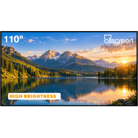 ULTRA THIN BEZEL SCREEN Allscreen CNF110HFS, 243x137CM, 110", 16:9, ALR, High Brightness