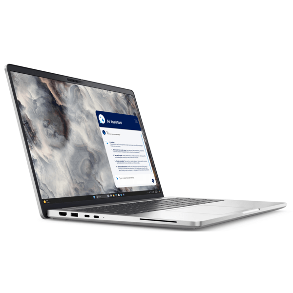 ნოუთბუქი Dell Pro 16 Plus PB16250, 16", Ultra 7-266V, 16GB, 512GB SSD, Integrated, Aluminum