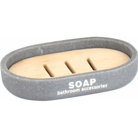 სასაპნე Bisk Dakar, Soap Dish, Grey