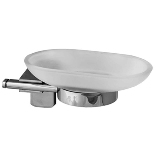 Soap Dish Tema 71103 T, White/Silver