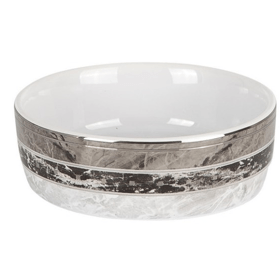 სასაპნე Primanova Garnsey D-20481, Soap Dish, White/Grey