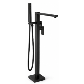დასადგამი აბაზანის ონკანი Monaco Group XH-3 Square, Square Floor-Standing Bath Mixer, Black