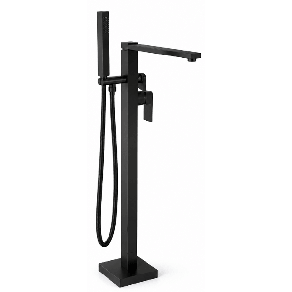 დასადგამი აბაზანის ონკანი Monaco Group XH-3 Square, Square Floor-Standing Bath Mixer, Black