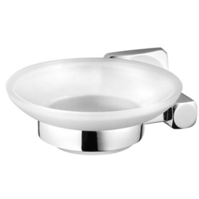 სასაპნე Bisk ICE, Soap Dish, White/Silver