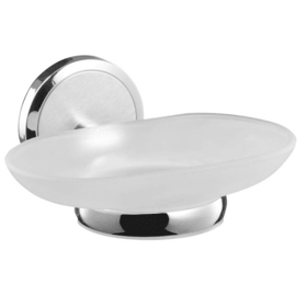 სასაპნე Bisk SENSATION, Soap Dish, White/Silver