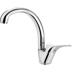 სამზარეულოს შემრევი Deante Joko BOJ_066M, Kitchen sink mixer, Silver