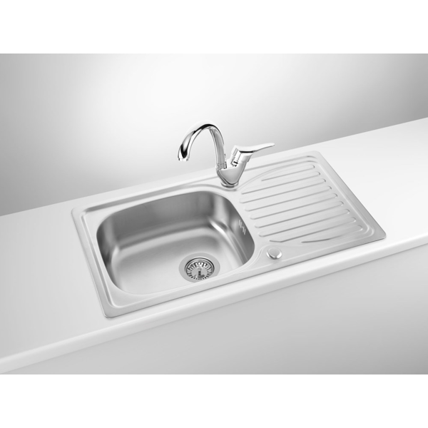 Kitchen sink mixer Deante Joko BOJ_066M, Silver