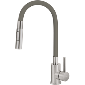 სამზარეულოს შემრევი Deante Luno BOC_T740, Kitchen sink mixer, Grey