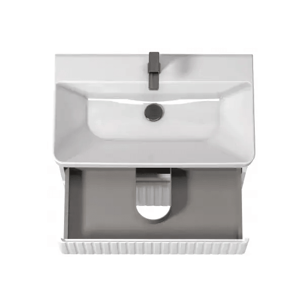 აბაზანის ტუმბო ხელსაბანით OEM FLUFFY 80-U Vivace, Bathroom furniture with washbasin, White