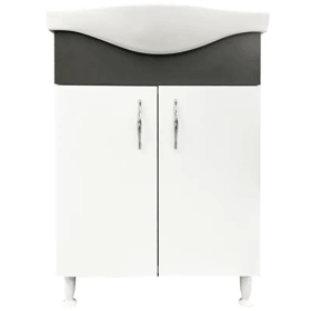 აბაზანის ტუმბო ხელსაბანით Denko 16041031 Trend, Bathroom vanity with washbasin, White