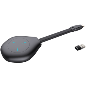 Wireless Dongle AllScreen 4KDongle-ALL, Type-C, 4K Dongle Video Presentation System For Interactive Flat Panels, Black