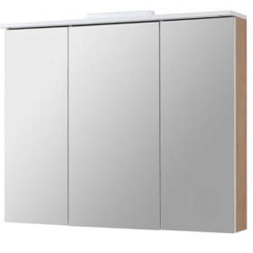 აბაზანის კარადა სარკით Sanservice Arbol 100, Cabinet with mirror, White